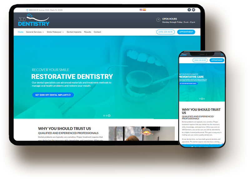 Dentist Digital Marketing Services in Florida